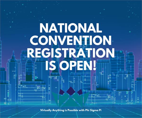 Registration for #pspnc21 is NOW OPEN! Virtually Anything Is Possible with Phi Sigma Pi
